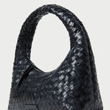 Loeffler Randall - Mercer Black Woven Shoulder Bag