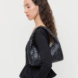 Loeffler Randall - Mercer Black Woven Shoulder Bag