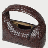 Loeffler Randall - Mercer Chocolate Woven Shoulder Bag