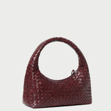 Loeffler Randall - Mercer Maroon Woven Shoulder Bag