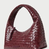 Loeffler Randall - Mercer Maroon Woven Shoulder Bag