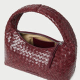 Loeffler Randall - Mercer Maroon Woven Shoulder Bag