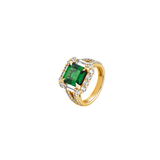 Dorsey - MERCER, LAB EMERALD RING, GOLD