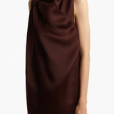 Khaite - Meryl Dress in Almandine