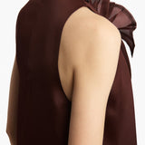 Khaite - Meryl Dress in Almandine