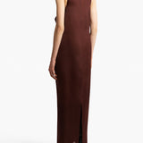 Khaite - Meryl Dress in Almandine