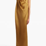 Khaite - Meryl Dress in Dijon