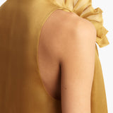 Khaite - Meryl Dress in Dijon