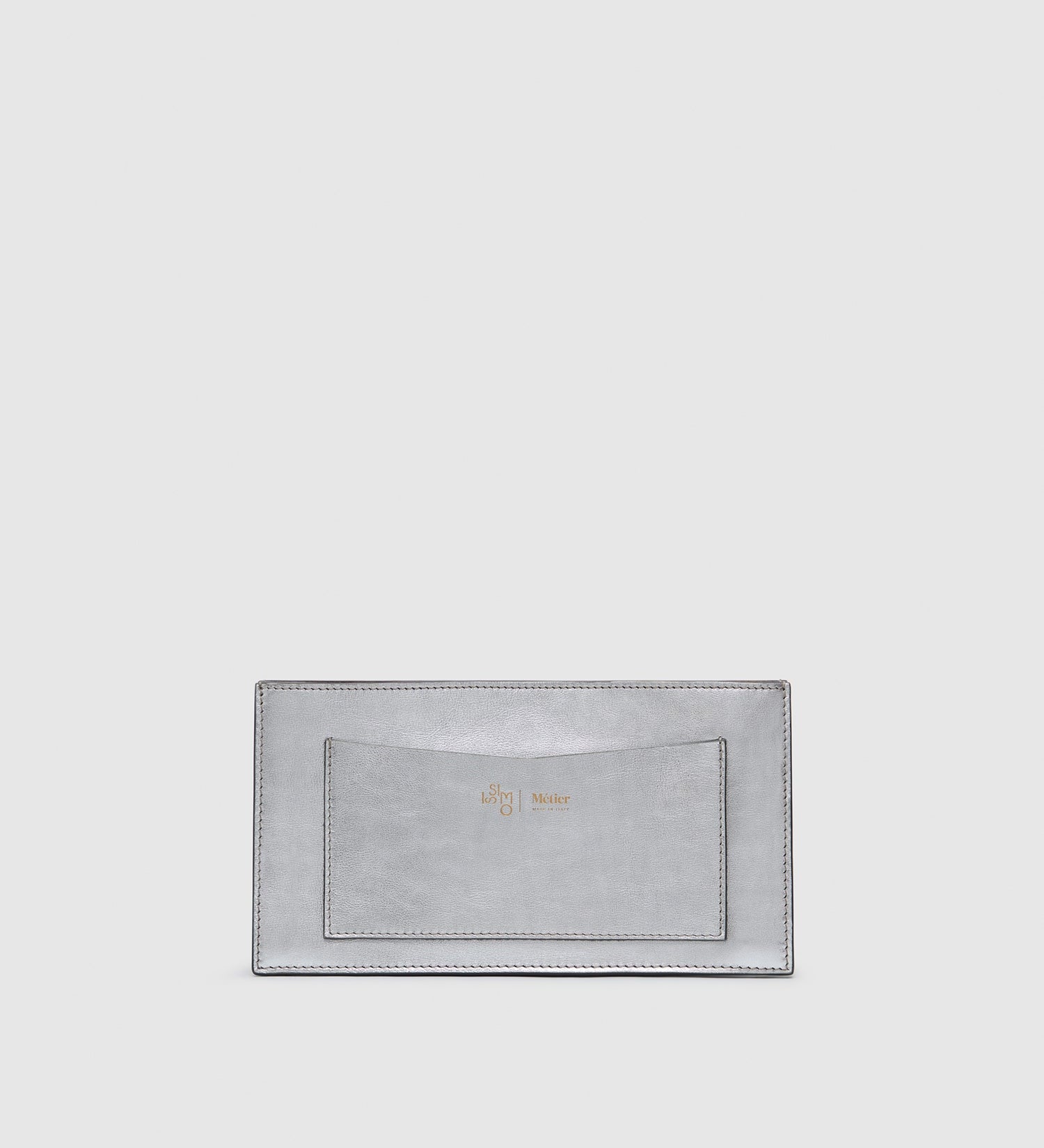 Metier - ISSIMO | Métier Ease Metallic Calfskin Silver