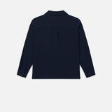 FRAME - Duo Fold Relaxed Shirt -- Navy