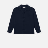 FRAME - Duo Fold Relaxed Shirt -- Navy