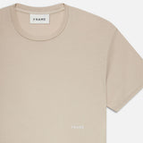 FRAME - Relaxed Tee -- Washed Off White