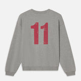 FRAME - The Society Archive Vintage Sweatshirt -- Grey Melange