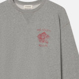 FRAME - The Society Archive Vintage Sweatshirt -- Grey Melange