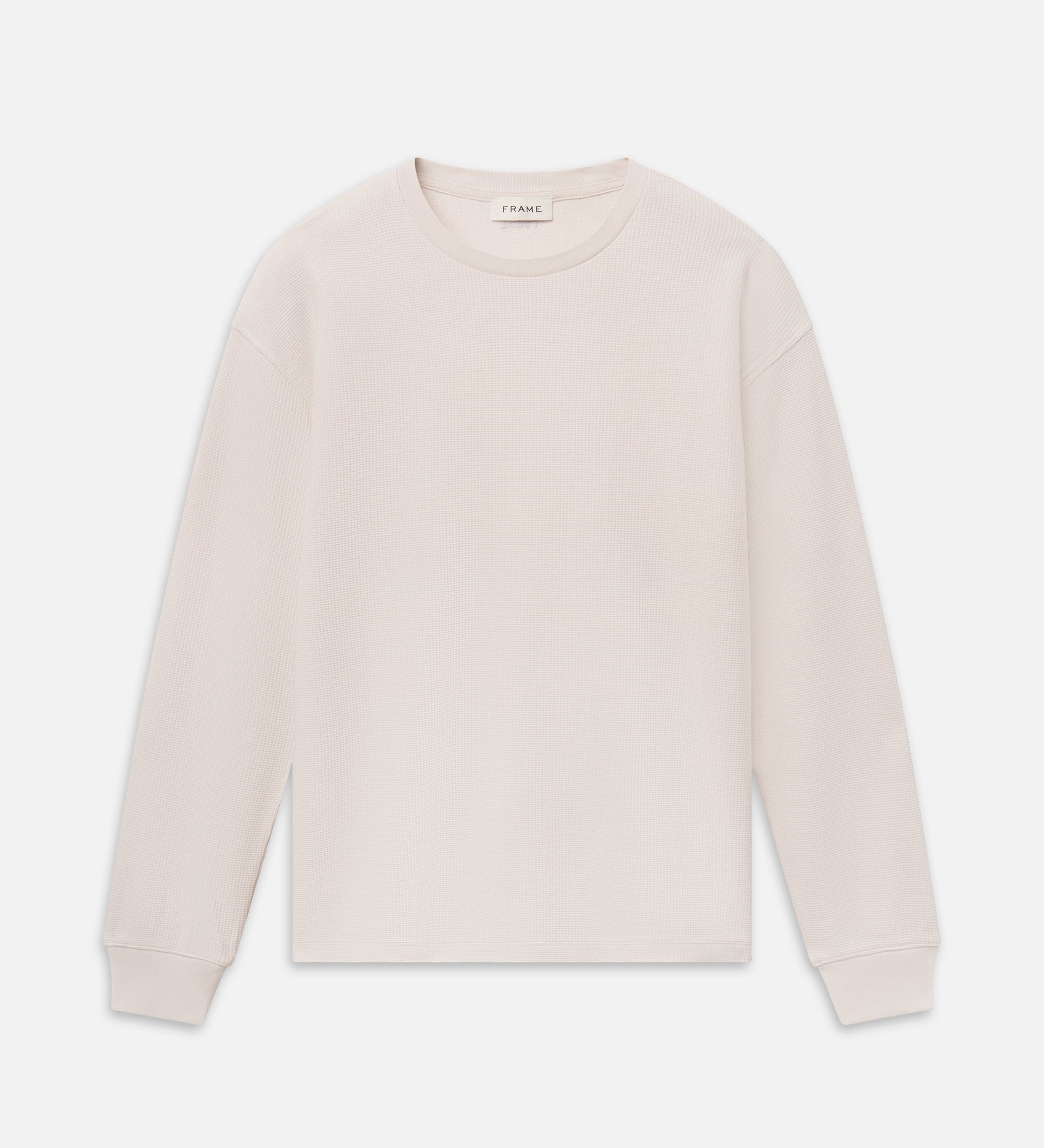 FRAME - Long Sleeve Waffle Tee