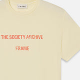FRAME - The Society Archive Vintage Print Shirt -- Soft Yellow