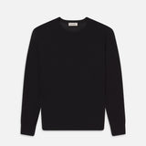 FRAME - Superfine Crewneck Sweater -- Black