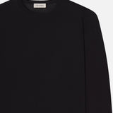 FRAME - Superfine Crewneck Sweater -- Black