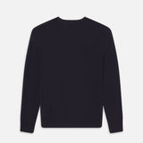 FRAME - Superfine Crewneck Sweater -- Dark Navy