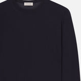 FRAME - Superfine Crewneck Sweater -- Dark Navy