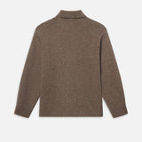 FRAME - Long Sleeve Shirt Sweater -- Dark Taupe