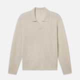 FRAME - Textured Wool Cashmere Sweater -- Warm White