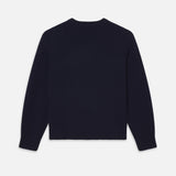 FRAME - The Society Archive Cashmere Sweater -- Navy