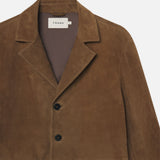 FRAME - Suede Blazer -- Caramel