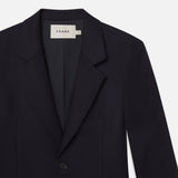 FRAME - Single Breasted Blazer -- Dark Navy
