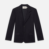 FRAME - Single Breasted Blazer -- Dark Navy