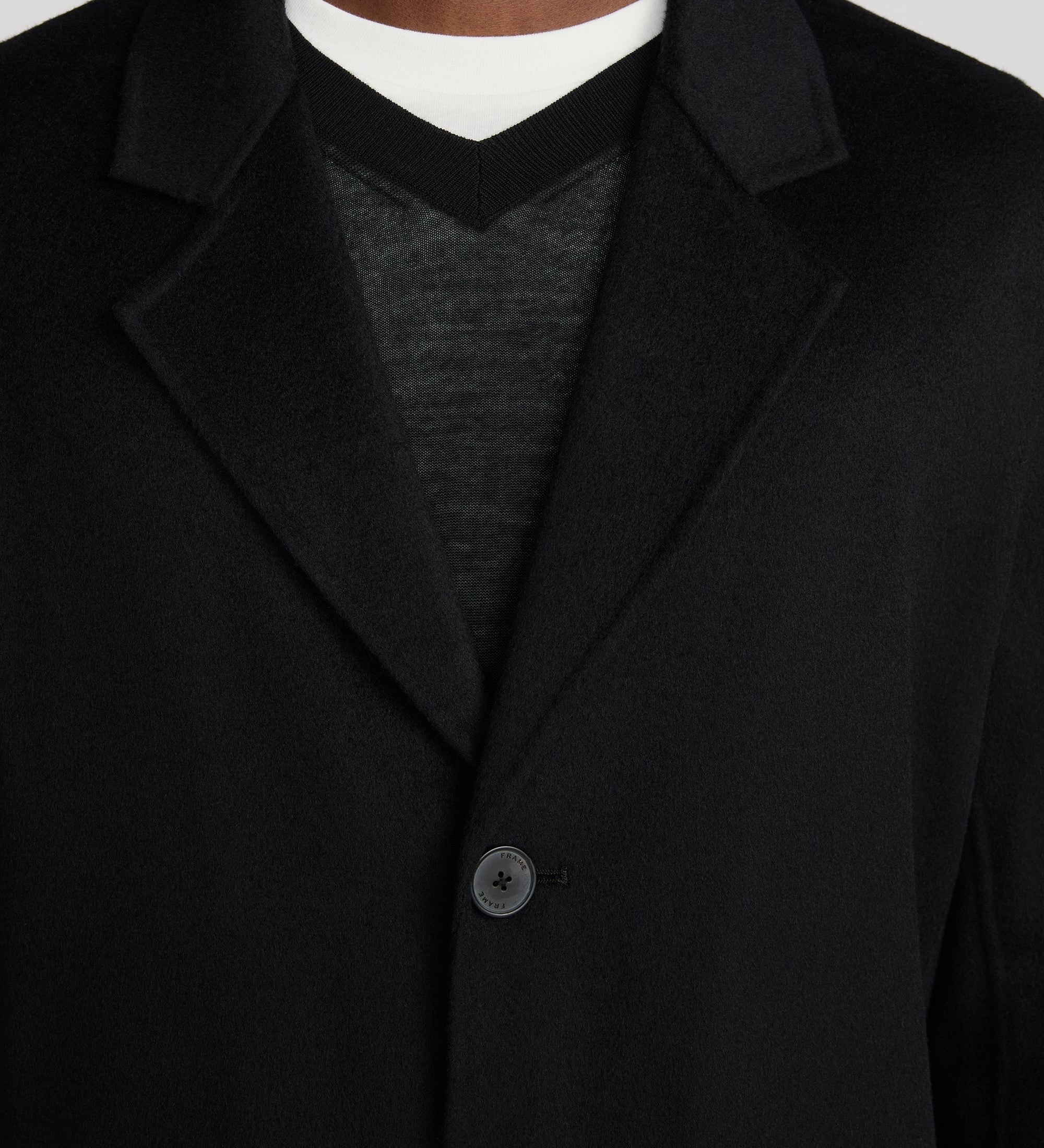 FRAME - Double Face Wool Overcoat