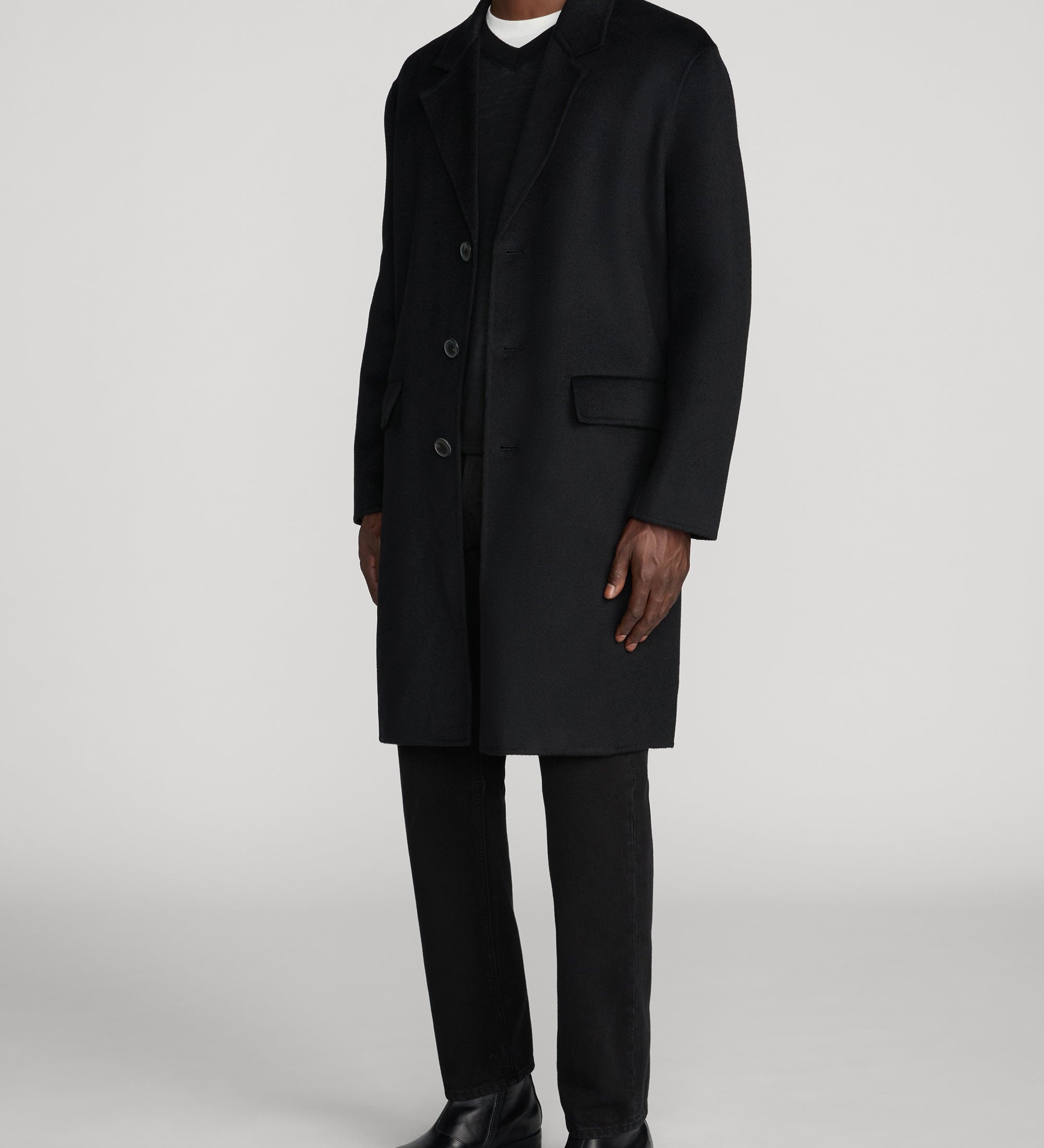 FRAME - Double Face Wool Overcoat