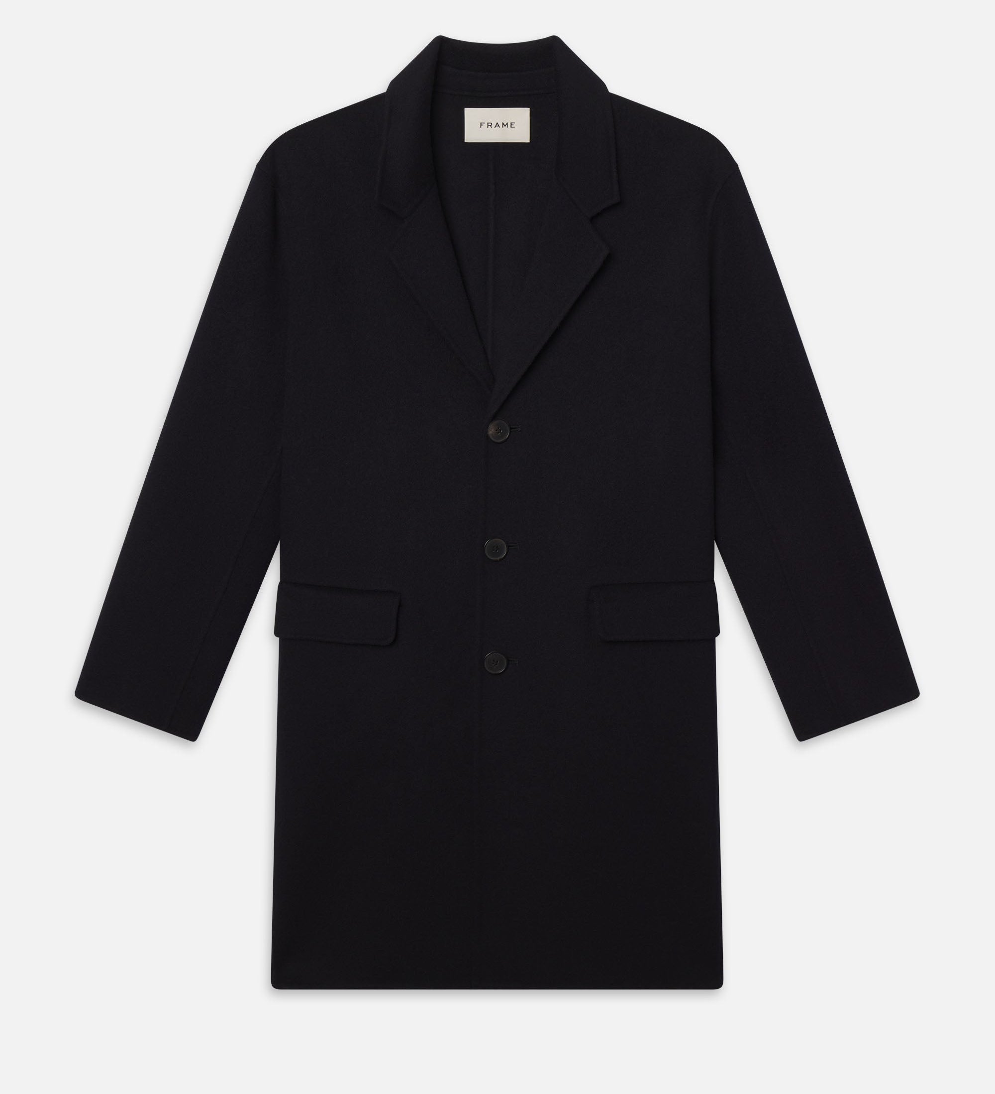 FRAME - Double Face Wool Overcoat