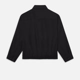 FRAME - Wool Cashmere Blouson -- Black