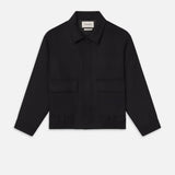FRAME - Wool Cashmere Blouson -- Black