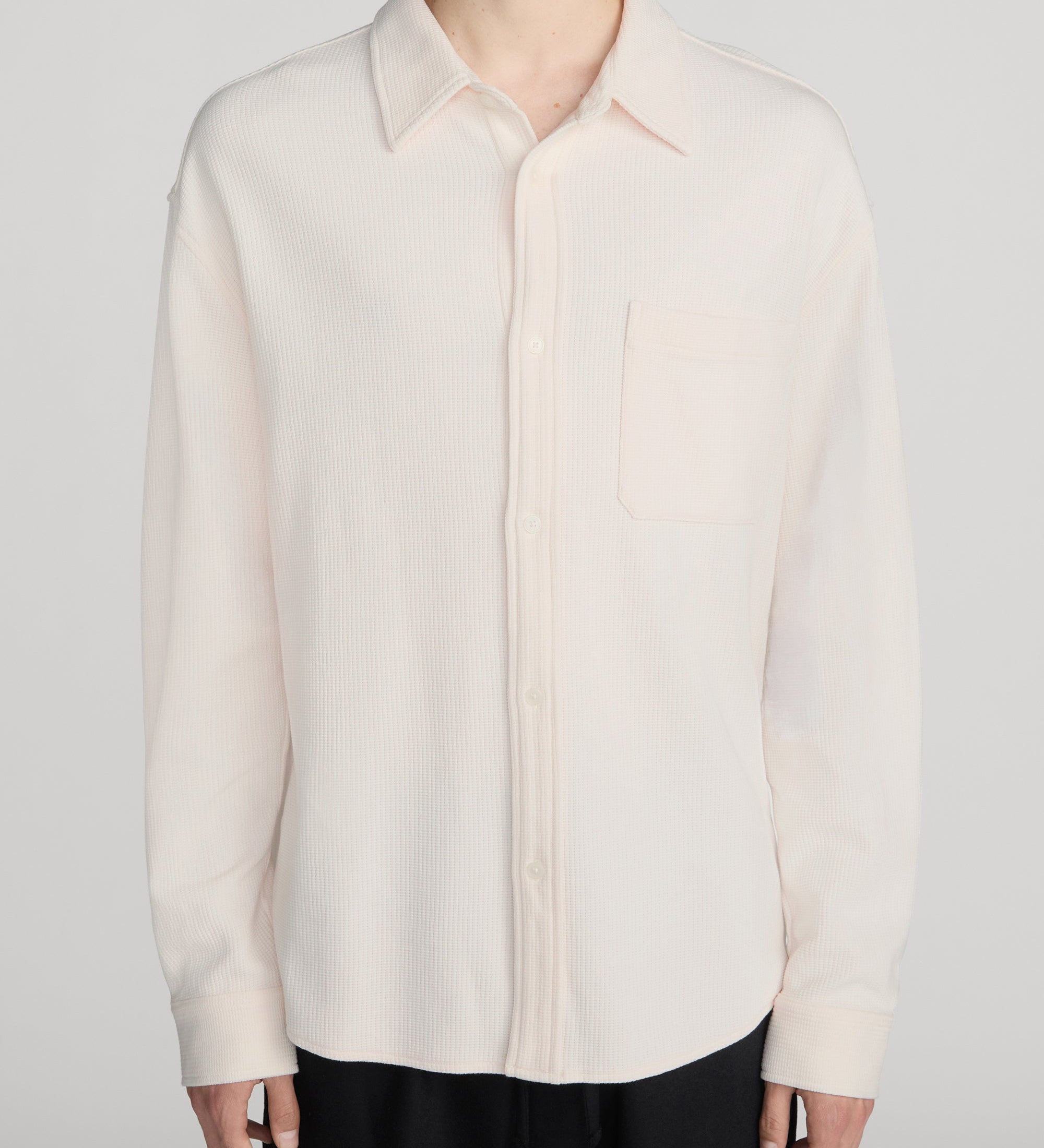 FRAME - Waffle Textured Shirt