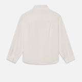 FRAME - The Society Archive Tuxedo Shirt -- Cream