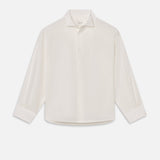FRAME - The Society Archive Tuxedo Shirt -- Cream