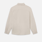 FRAME - Waffle Textured Shirt -- Warm White