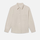 FRAME - Waffle Textured Shirt -- Warm White