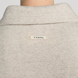 FRAME - Relaxed Zip Up Sweatshirt