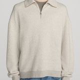 FRAME - Relaxed Zip Up Sweatshirt