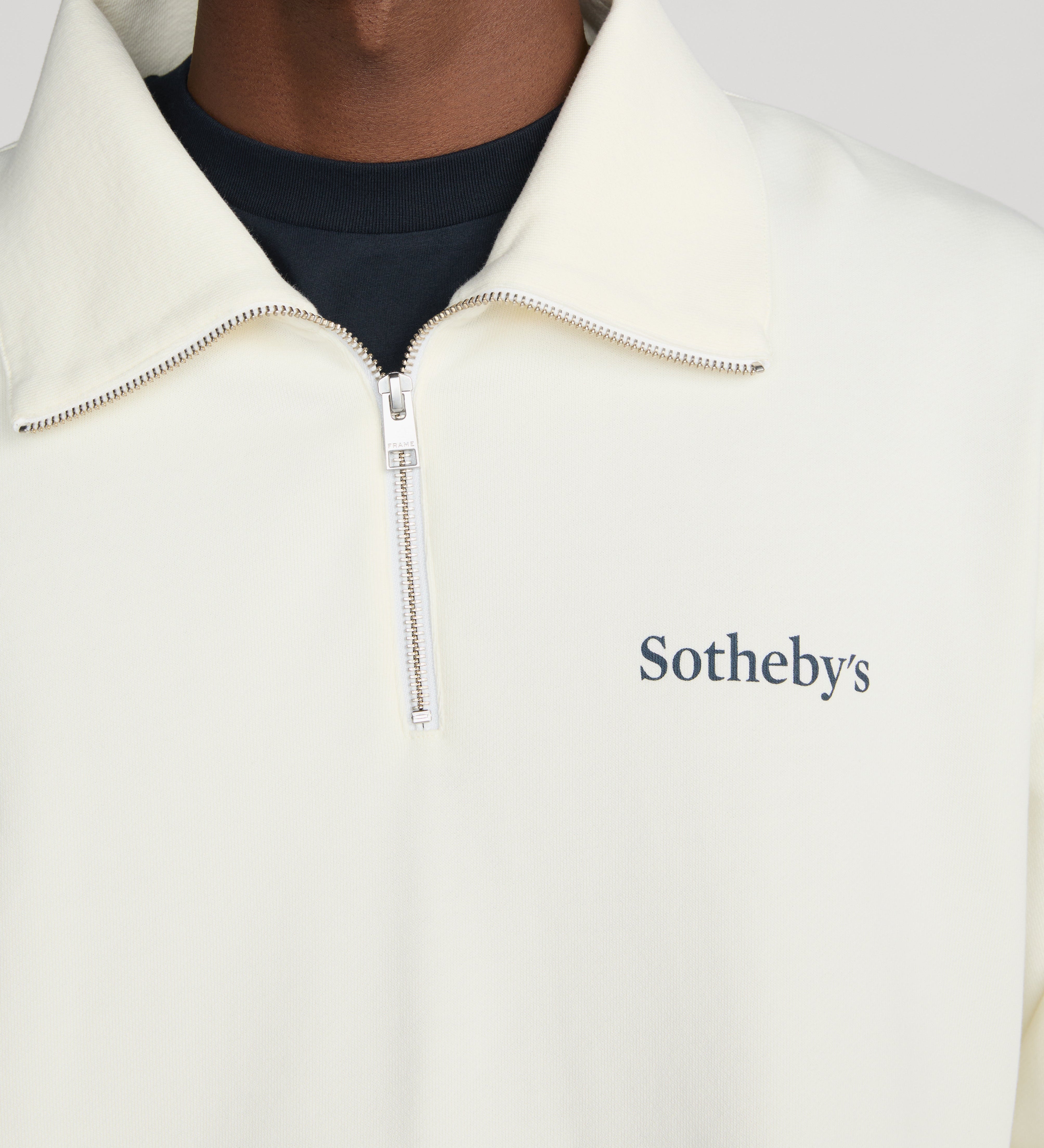FRAME - Sotheby's Half Zip Sweatshirt