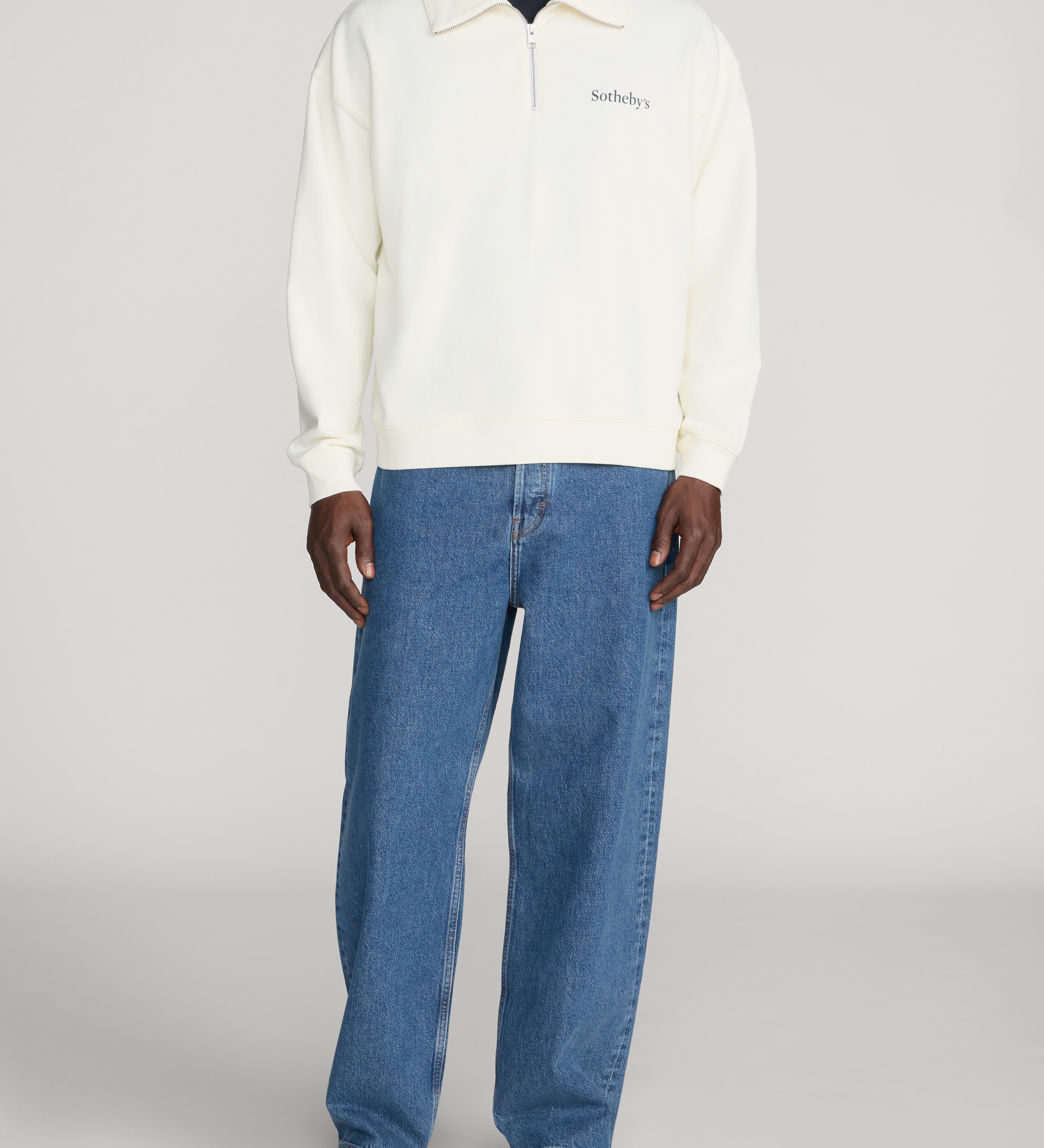 FRAME - Sotheby's Half Zip Sweatshirt