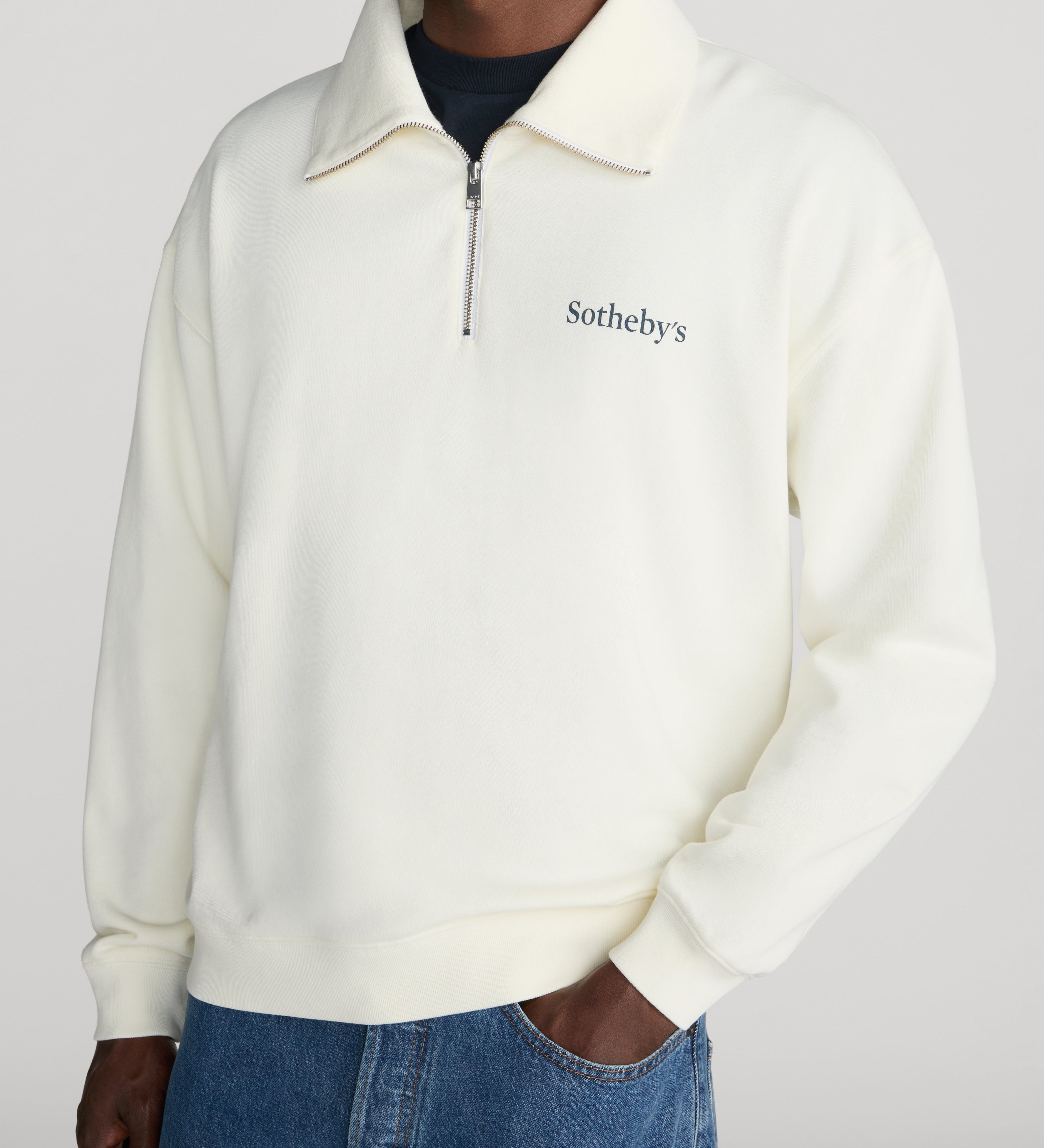 FRAME - Sotheby's Half Zip Sweatshirt