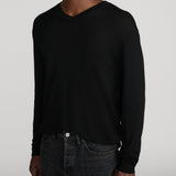 FRAME - Fine Gauge V - Neck Sweater