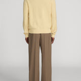 FRAME - Boiled Wool Polo Sweater