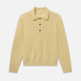 FRAME - Boiled Wool Polo Sweater