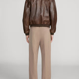 FRAME - Aviator Leather Jacket