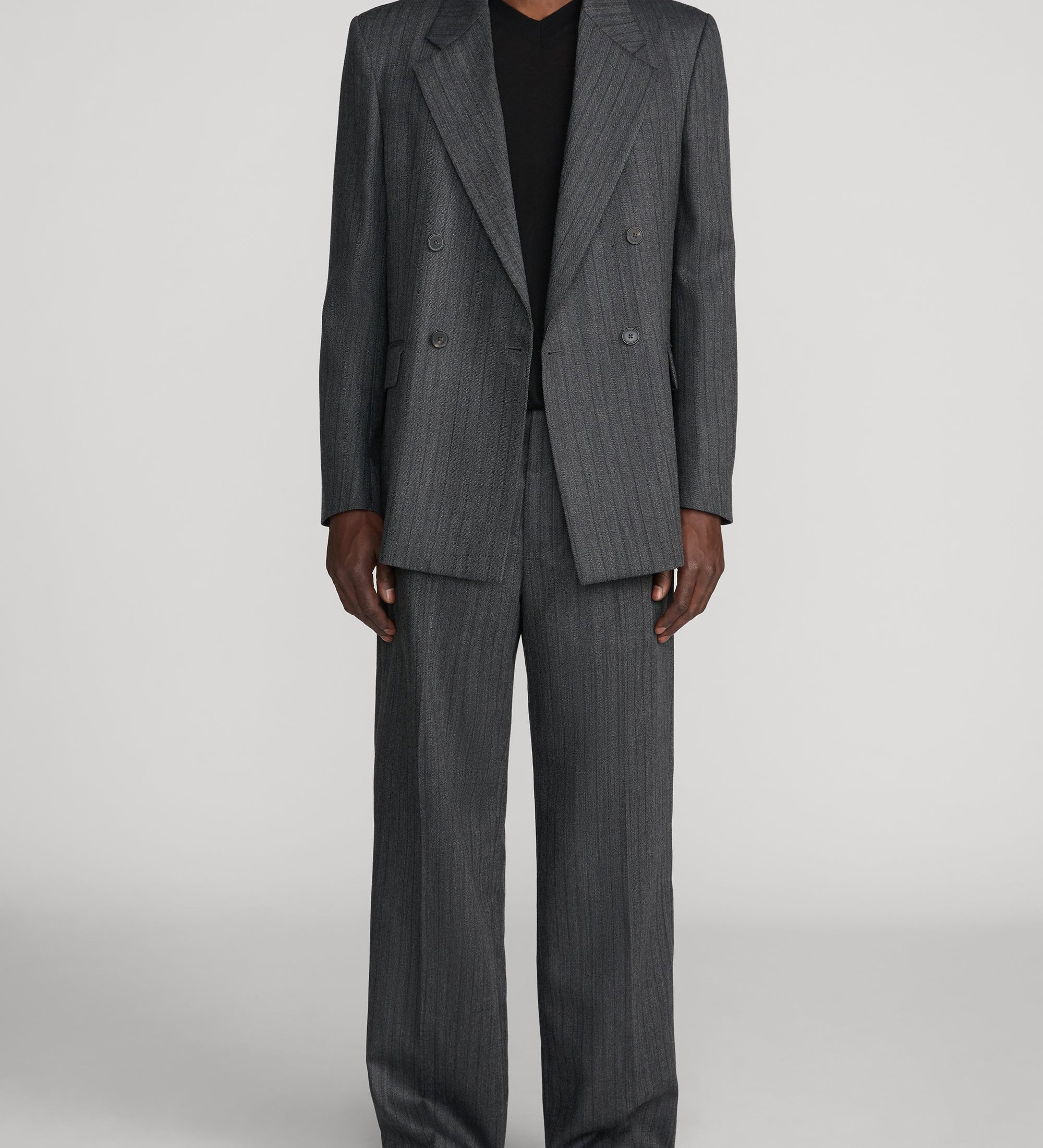 FRAME - Tweed Double Breasted Blazer